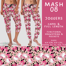 Load image into Gallery viewer, Batch #546 - Character Mash - Closes 6/22 - ETA late August - Mash 08 Full and Capri Length Joggers

