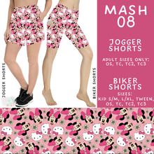 Load image into Gallery viewer, Batch #546 - Character Mash - Closes 6/22 - ETA late August - Mash 08 Biker &amp; Jogger Shorts

