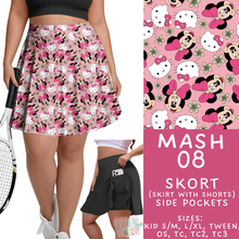 Load image into Gallery viewer, Batch #546 - Character Mash - Closes 6/22 - ETA late August - Mash 08 Skort
