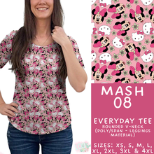 Load image into Gallery viewer, Batch #546 - Character Mash - Closes 6/22 - ETA late August - Mash 08 Everyday Tee
