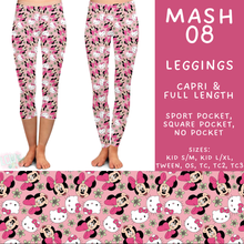 Load image into Gallery viewer, Batch #546 - Character Mash - Closes 6/22 - ETA late August - Mash 08 Full and Capri Length Leggings
