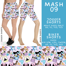 Load image into Gallery viewer, Batch #546 - Character Mash - Closes 6/22 - ETA late August - Mash 09 Biker &amp; Jogger Shorts
