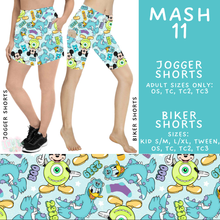 Load image into Gallery viewer, Batch #546 - Character Mash - Closes 6/22 - ETA late August - Mash 11 Biker &amp; Jogger Shorts
