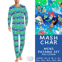 Load image into Gallery viewer, Batch #590 - Magical Family Pajamas - Closes 9/18 - ETA mid Nov - Mash Char Men's Pajama Set
