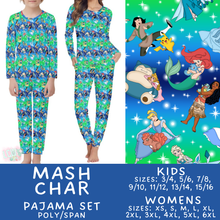 Load image into Gallery viewer, Batch #590 - Magical Family Pajamas - Closes 9/18 - ETA mid Nov - Mash Char Women's &amp; Kid's Pajama Set
