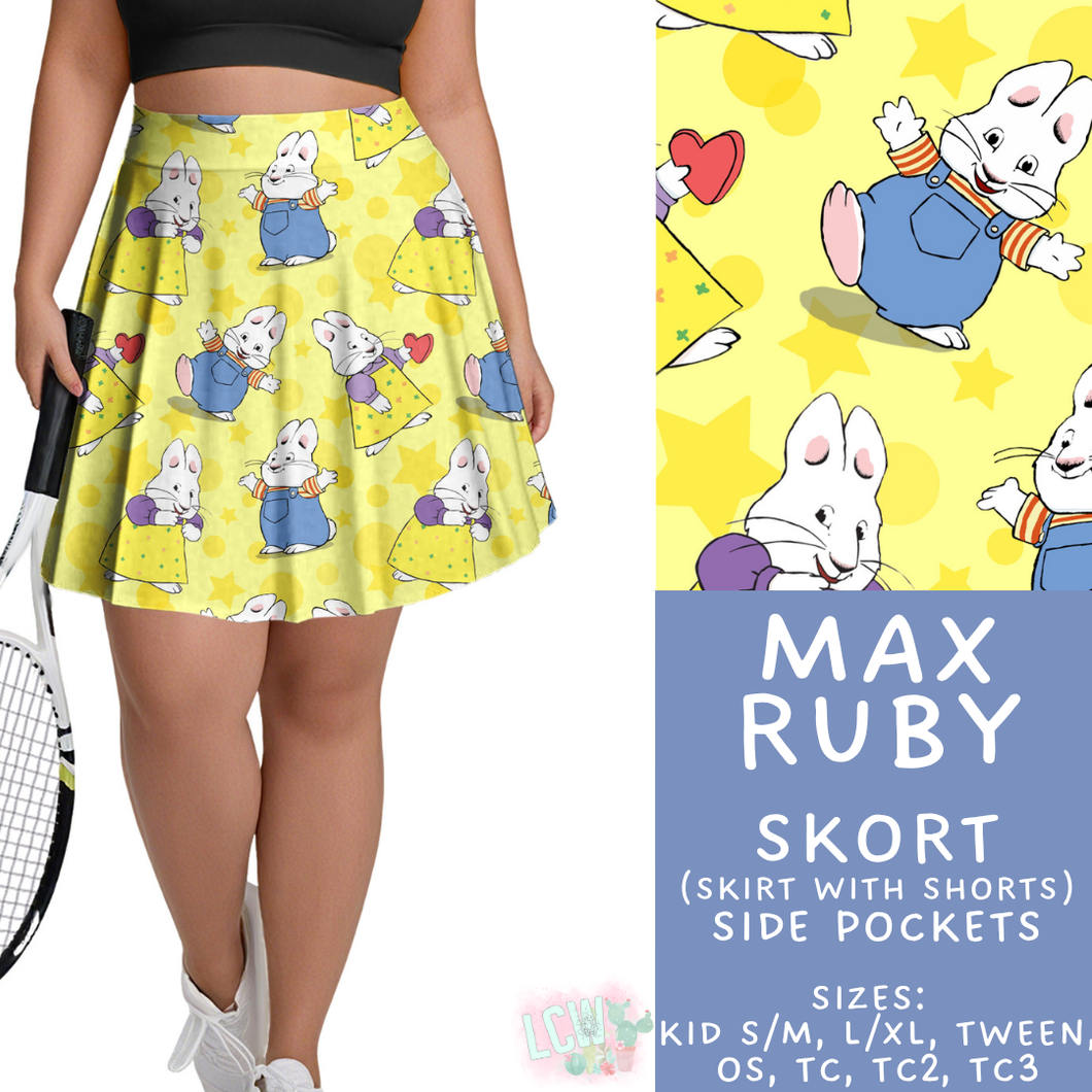 Batch #456 - Storybook Collection 4 - Closes 11/28 - ETA late Jan - Max Ruby Skort
