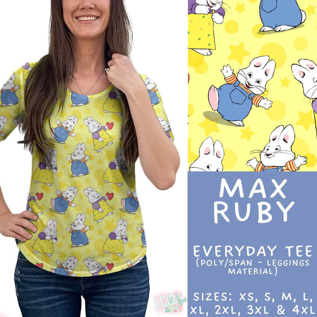 Batch #456 - Storybook Collection 4 - Closes 11/28 - ETA late Jan - Max Ruby Everyday Tee