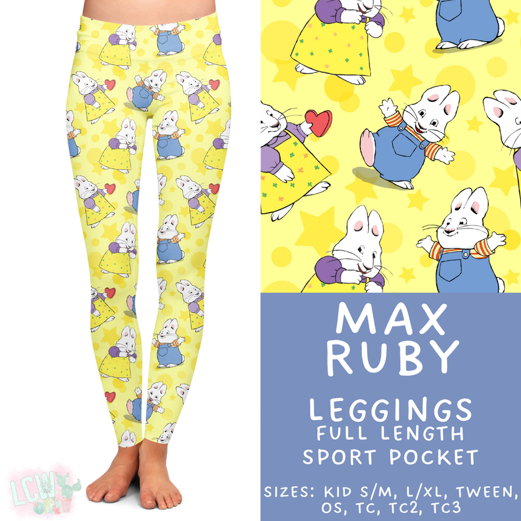 Batch #456 - Storybook Collection 4 - Closes 11/28 - ETA late Jan - Max Ruby Full Length Leggings