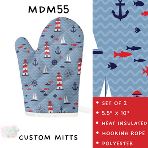 Batch #305 - Mama's Batch - Closes 3/17 - ETA late April - MDA55 Oven Mitts