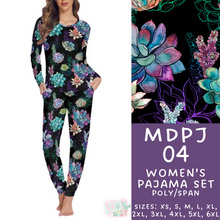 Load image into Gallery viewer, Batch #306 - Mother&#39;s Day Lounge - Closes 3/19 - ETA late April - MDPJ04 Women&#39;s Pajama Set
