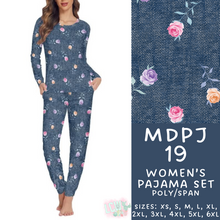 Load image into Gallery viewer, Batch #306 - Mother&#39;s Day Lounge - Closes 3/19 - ETA late April - MDPJ19 Women&#39;s Pajama Set
