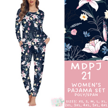 Load image into Gallery viewer, Batch #306 - Mother&#39;s Day Lounge - Closes 3/19 - ETA late April - MDPJ21 Women&#39;s Pajama Set
