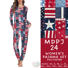 Load image into Gallery viewer, Batch #306 - Mother&#39;s Day Lounge - Closes 3/19 - ETA late April - MDPJ24 Women&#39;s Pajama Set
