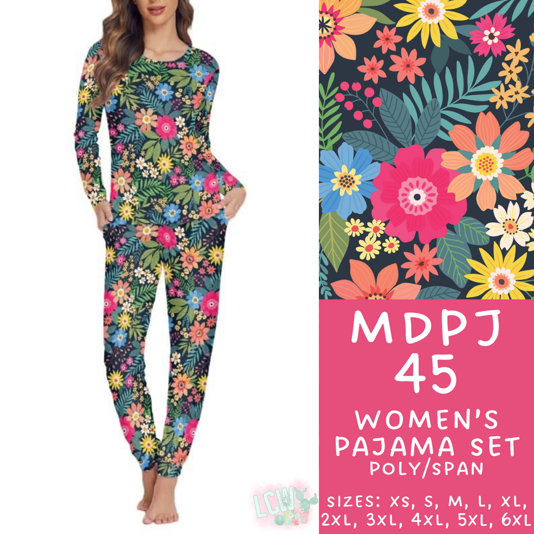 Batch #306 - Mother's Day Lounge - Closes 3/19 - ETA late April - MDPJ45 Women's Pajama Set