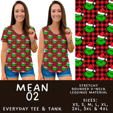 Load image into Gallery viewer, Batch #599 - Mr Mean 3 - Closes 10/16 - ETA early Dec - Mean 02 Everyday Tank &amp; Tee
