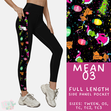 Load image into Gallery viewer, Batch #436 - Mr Mean 2 - Closes 10/24 - ETA early Dec - Mean 03 Pattern Side Pocket Leggings
