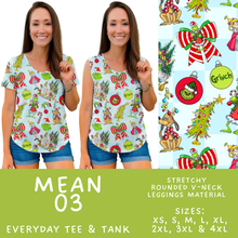 Load image into Gallery viewer, Batch #599 - Mr Mean 3 - Closes 10/16 - ETA early Dec - Mean 03 Everyday Tank &amp; Tee
