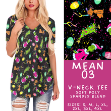 Load image into Gallery viewer, Batch #436 - Mr Mean 2 - Closes 10/24 - ETA early Dec - Mean 03 V-Neck Tee
