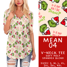 Load image into Gallery viewer, Batch #436 - Mr Mean 2 - Closes 10/24 - ETA early Dec - Mean 04 V-Neck Tee
