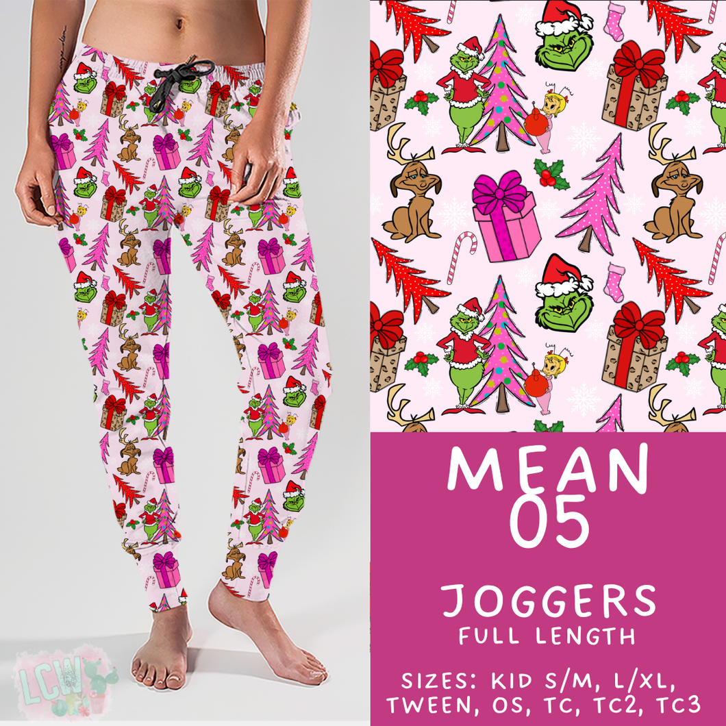 Batch #436 - Mr Mean 2 - Closes 10/24 - ETA early Dec - Mean 05 Joggers