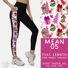 Load image into Gallery viewer, Batch #436 - Mr Mean 2 - Closes 10/24 - ETA early Dec - Mean 05 Pattern Side Pocket Leggings
