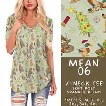Load image into Gallery viewer, Batch #436 - Mr Mean 2 - Closes 10/24 - ETA early Dec - Mean 06 V-Neck Tee
