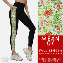 Load image into Gallery viewer, Batch #436 - Mr Mean 2 - Closes 10/24 - ETA early Dec - Mean 07 Pattern Side Pocket Leggings
