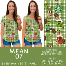 Load image into Gallery viewer, Batch #599 - Mr Mean 3 - Closes 10/16 - ETA early Dec - Mean 07 Everyday Tank &amp; Tee
