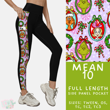 Load image into Gallery viewer, Batch #436 - Mr Mean 2 - Closes 10/24 - ETA early Dec - Mean 10 Pattern Side Pocket Leggings
