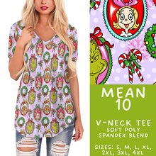 Load image into Gallery viewer, Batch #436 - Mr Mean 2 - Closes 10/24 - ETA early Dec - Mean 10 V-Neck Tee
