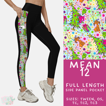 Load image into Gallery viewer, Batch #436 - Mr Mean 2 - Closes 10/24 - ETA early Dec - Mean 12 Pattern Side Pocket Leggings
