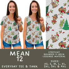 Load image into Gallery viewer, Batch #599 - Mr Mean 3 - Closes 10/16 - ETA early Dec - Mean 12 Everyday Tank &amp; Tee
