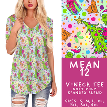 Load image into Gallery viewer, Batch #436 - Mr Mean 2 - Closes 10/24 - ETA early Dec - Mean 12 V-Neck Tee
