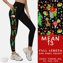Load image into Gallery viewer, Batch #436 - Mr Mean 2 - Closes 10/24 - ETA early Dec - Mean 13 Pattern Side Pocket Leggings
