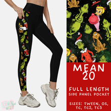 Load image into Gallery viewer, Batch #436 - Mr Mean 2 - Closes 10/24 - ETA early Dec - Mean 20 Pattern Side Pocket Leggings

