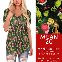 Load image into Gallery viewer, Batch #436 - Mr Mean 2 - Closes 10/24 - ETA early Dec - Mean 20 V-Neck Tee
