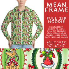 Load image into Gallery viewer, Batch #558 - Magical Character Christmas - Closes 7/20 - ETA mid/late Sept - Mean Frame Full Zip Hoodie
