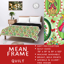 Load image into Gallery viewer, Batch #597 - Christmas Quilts - Closes 10/12 - ETA early Dec - Mean Frame Quilt
