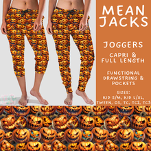 Load image into Gallery viewer, Batch #566 - Halloween 5 - Closes 8/7 - ETA early October - Mean Jacks Full and Capri Length Joggers

