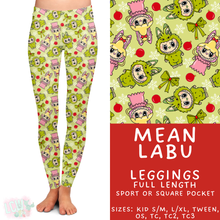 Load image into Gallery viewer, Ready to Ship - Mean Labu Full Length Leggings - Sport Pocket OS

