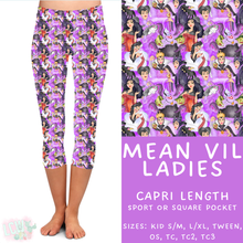 Load image into Gallery viewer, Ready to Ship - Mean Vil Ladies Capri Length Leggings - TC Square Pocket &amp; TC2 Sport Pocket
