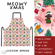 Load image into Gallery viewer, Batch #591 - Baking Spirits Bright 3 - Closes 9/28 - ETA mid/late Nov - Meowy Xmas Apron
