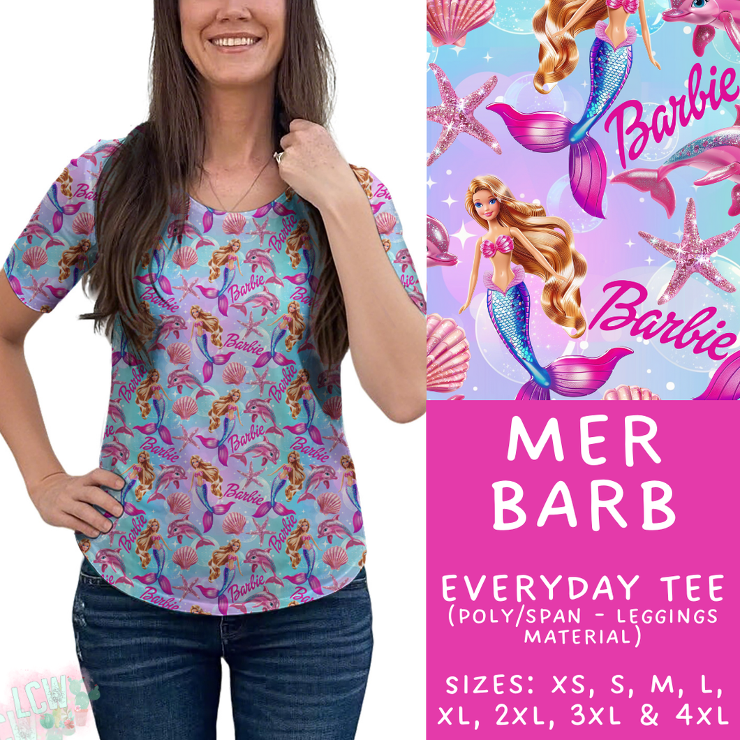 Batch #339 - Character Summer - Closes 5/15 - ETA mid July - Mer Barb Everyday Tee