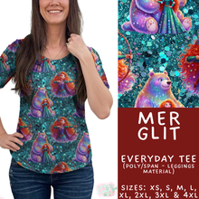 Load image into Gallery viewer, Batch #557 - Princess Glitter - Closes 7/17 - ETA mid Sept - Mer Glit Everyday Tank &amp; Tee
