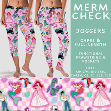 Load image into Gallery viewer, Batch #594 - Magical Faves 25 - Closes 10/5 - ETA early Dec - Merm Check Full and Capri Length Joggers
