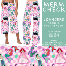 Load image into Gallery viewer, Batch #594 - Magical Faves 25 - Closes 10/5 - ETA early Dec - Merm Check Capri and Full Length Loungers
