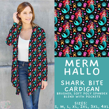 Load image into Gallery viewer, Batch #569 - Princess Halloween - Closes 8/14 - ETA early/mid Oct - Merm Hallo Cardigan
