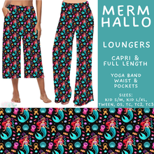 Load image into Gallery viewer, Batch #569 - Princess Halloween - Closes 8/14 - ETA early/mid Oct - Merm Hallo Capri and Full Length Loungers
