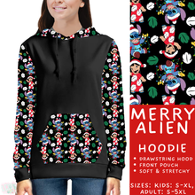 Load image into Gallery viewer, Batch #434 - Magical Christmas - Closes 10/22 - ETA early Dec - Merry Alien Hoodie
