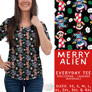 Batch #434 - Magical Christmas - Closes 10/22 - ETA early Dec - Merry Alien Everyday Tee
